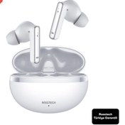 Resim ROSSTECH Soundparty Rs-300 Aktif Gürültü Önleyici Tws Bluetooth 5.3 Kulaklık-Şeffaf Mod-4 Mikrofonlu 