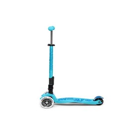 Resim Micro Scooter Maxi Deluxe Foldable Bright Mavi Led Çocuk Scooter 