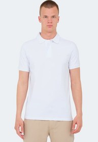 Resim Slazenger VALE KTN Erkek Tişört Beyaz 