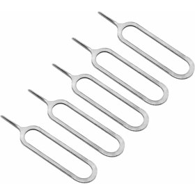 Resim Rucas Sim Kart Tepsi Çıkarma Iğnesi 5 Adet Sim Iğnesi Sim Çıkarma Iğnesi Tüm Marka Modeller Uyumlu RUCAS161100993 