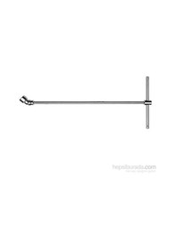 Resim Ceta Form B32-09 9 MM T Saplı Oynar Başlı Lokma Flex Anahtar 