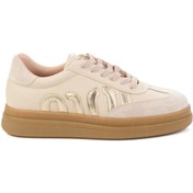 Resim Bambi Ekru Bej Kadın Sneaker K01179600009 