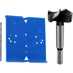 Resim Royal Love Carpentry Dolap Menteşesi Montajı Için Delik Açacağı Ağaç Işleme Aracı 40MM 