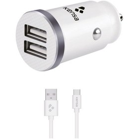 Resim Kensa Cr-86 Type-C Usb Araç Hızlı Şarj Çakmaklık Girişi 