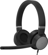 Resim LENOVO Go Wired ANC Headset Kulaküstü Kulaklık Thunder Black - 4XD1C99223 