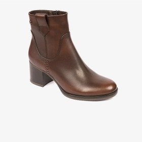 Resim Greyder 32031 Kadın Kahverengi Hakiki Deri Topuklu Bot-652 Siyah 