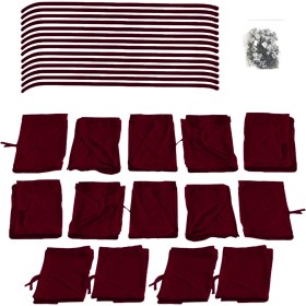 Resim Oto Pandami Ford Transit 2018-2022 Uyumlu Bordo Raylı Oto Perde Takımı 