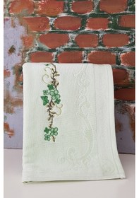 Resim Özdilek Dila V2 Nakışlı Havlu 6' Lı Yeşil Çok Renkli 