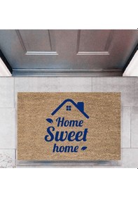 Resim Kapı Önü Paspası Dekoratif Dijital Baskı Home Sweet Home P-2321 