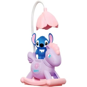 Resim HEDİYEVİM Dekoratif Sevimli Stitch Tasarımlı Masa Lambası 2 Kademeli Usb Şarjlı Çocuk Odası Gece Lambası 