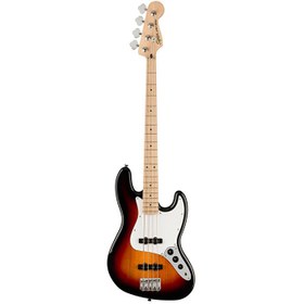 Resim Squier 0378602500 Affinity Jazz Bass Gitar (3-Color Sunburst) | Akçaağaç Klavye İnce Sap ve Klasik J-Bass Tonları 
