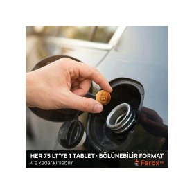 Resim Ferox Fuel Tabs / Yakıt Tasarrufu / Motor ve Turbo Koruyucu / Enjektör Temizleme / Benzin & Dizel / 1 Adet Tablet = 75 Litre / 10 Adet Tablet 