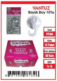 Resim Vatan Vt404 Vantuz Büyük Boy 10 Lu 