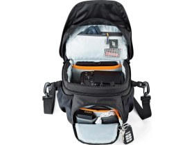 Resim Lowepro Nova 140 AW II D-SLR Omuz Çantası (Black) 