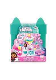Resim Gabby's Dollhouse Doğumgünü Oyun Hamuru Seti Turkuaz 