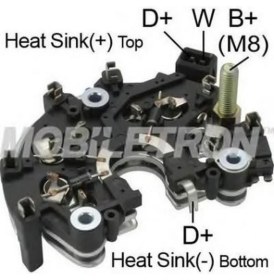 Resim Mobiletron DİYOT TABLASI BOSCH TİPİ 90 A VW SOKETLİ 
