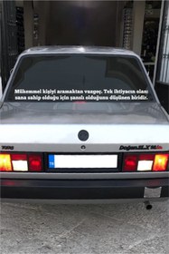 Resim nehay shop Oto Cam Yazı Sözleri Ticari-Servis-Dolmuş-Panelvan Uzun özel yeni sticker Model 30 