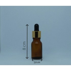 Resim Damlalıklı 10 ml 5 Adet Amber Şişe 