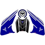Resim GP Kompozit Yamaha MT-07 2021-2022 Uyumlu Tank Pad Seti Mavi 