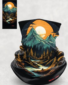 Resim BUEMİ Outdoor Macera Buff Maske – Hafif ve Nefes Alabilir Boyunluk Bandana Baf ADV015 