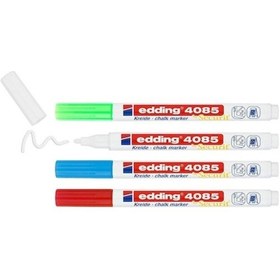 Resim Edding 4085 Sıvı Tebeşir Kalemi 4'lü Set Blister Basıc 