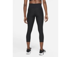 Resim Nike Power Sculpt Hyper Tight Fit 7/8 Yüksek Belli Şekillendirici Siyah Spor Tayt 