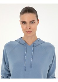 Resim Pierre Cardin Kadın İndigo Sweatshirt 50283339-vr028 İndigo 