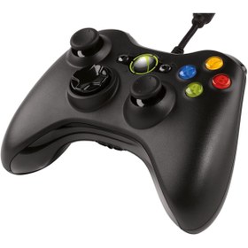 Resim Microsoft Xbox 360 Joystick Oyun Kolu Kablolu Pc Uyumlu 