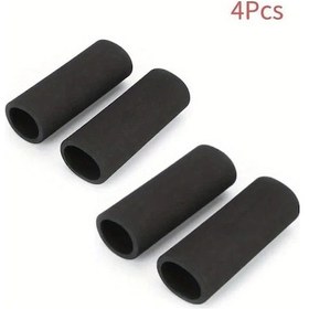 Resim Willowhaven 4 Adet Motosiklet Tutacak Kılıfı Kaymaz Titreşim Önleyici Ergonomik Eva Kavrama 