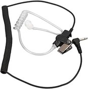 Resim Topiky 3.5Mm Radyo Kulaklık, Kulaklık Profesyonel 3.5Mm Radyo Için 2 Yönlü Telsiz Kulaklık, El Mikrofonu Cep Telefonu Mp3 Mp4 
