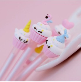 Resim Cupcake Prenses Jel Mürekkep Kalem 