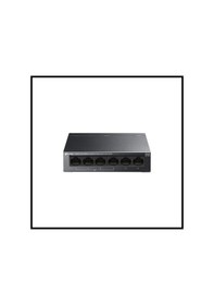 Resim Tp-lınk Ls106p, Green Tech, 6 Port, Meggabit, 4 Port Poe+ 65w, Metal Kasa, Yönetilemez, Masaüstü Swi 