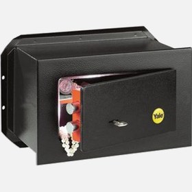 Resim Yale Anahtarlı Siyah 36x15x23 cm Mekanik Para Kasası 