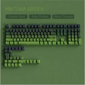 Resim Silabor Gradient Yan Baskı Klavye Tuşları Çift Pbt Klavye Tuşları 130 Key Kiraz Mx Keycaps Oyun Klavyesi 