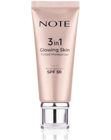Resim Cosmetics 3 İn 1 Glowing Skin Tinted Moisturizer 50 Spf Işıltılı Aydınlatıcı Krem 