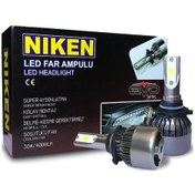 Resim Renault Scenic 2 2003 - 2008 Kısa Far Niken Led Xenon H7 