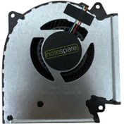 Resim Notespare Asus ile Uyumlu Rog 13NR0540P02011 Gpu Fan, Ekran Kartı Fanı 12V Versiyon 