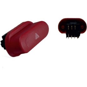 Resim Tofaş Uyumlu DOĞAN SLX 1996 - 2000 DÖRTLÜ FLAŞÖR ANAHTARI 7 PİN 