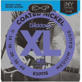 Resim D'Addario EXP115 Elektro Gitar Teli (11-49) 