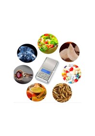 Resim Dijital Hassas Elektronik Kuyumcu Cep Terazisi Tartı 200 Gr 0.01 Gr 5250 Diğer 