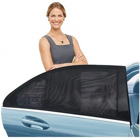 Resim Araba Araç Oto Yan Cam Güneşlik Örtü Perde Kılıf Güneşliği 
