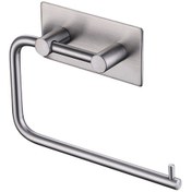 Resim Deltahome Paslanmaz Çelik Tuvalet Kağıdı Standı Aparatı İnox 