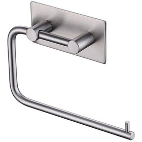 Resim Deltahome Paslanmaz Çelik Tuvalet Kağıdı Standı Aparatı İnox 