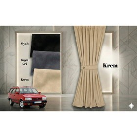 Resim MOPS TOFAŞ KARTAL Krem Raylı Oto Perde 5 CAM 