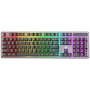 Resim Hp K100 Mekanik Rainbow Gaming Oyuncu Klavye İngilizce 