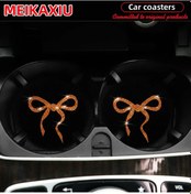 Resim İki Yeni Kadın Güzel Büyük Fiyonk S Parlak Blingbling General Motors Su Bardak Kırmızı Kırmızı 