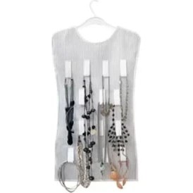 Resim Elbise Şeklinde Mücevher Takı Aksesuar Düzenleyici - Çizgili 