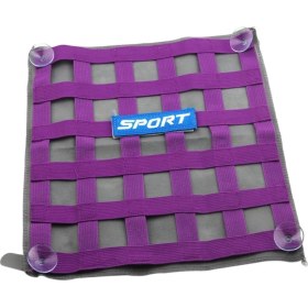 Resim Pencere Net Şerit Stili 34CM x 34CM Yarış Arabası Güvenliği, Ağır Hizmet Tipi 