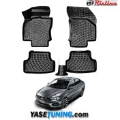 Resim Egea Sedan Rizline Havuzlu Paspas 3D 