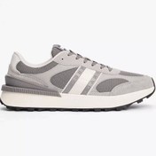 Resim Tommy Hilfiger TJM TECHNICAL RUNNER ESS Erkek gri Sneaker EM0EM01537PRZ 